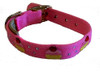 Ultra Suede Collar in Pink Cupcakes