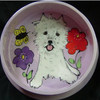 Besty Westy Terrier Hand-Painted Bowl