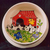 Beasley Dalmation Hand-Painted Dog Bowl