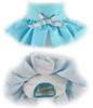 Diaper Skirt in Blue Flower