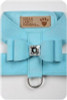Ultra-Suede Big Bow Harness in Blue