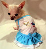 Chihuahua Princess Ruffled Dress