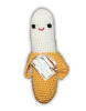 Organic Cotton Crocheted Banana Toy