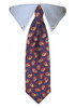Blue Paisley Tie Collar