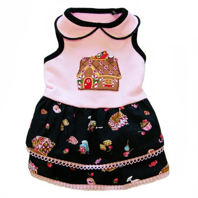 gingerbread house dress