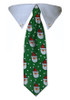Green Santa Tie Collar