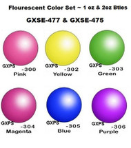GREX - PRIVATE STOCK / 1 oz. Fluorescent Color set