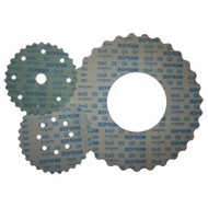 Micro-finishing film is a precision-graded coated abrasive disc made from aluminum oxide material with a 3 mil film backing and hook 'n' loop. Ideal for finishing solid surface materials, molds and gel-coated tops.
