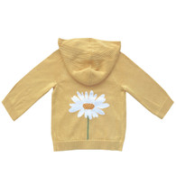 organic cotton/bamboo daisy hoodie
