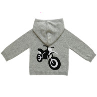 90/10 CASHMERE MOTORCYCLE HOODIE