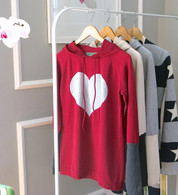 RED HEART HOODIE