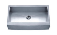 Handmade FarmHouse Kitchen Steel Sink, Single Bowl - Don't Use (Apron Issue)