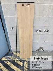 White Oak Stair Tread