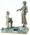 3" Pewter Joseph receives the Plates