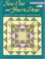 Sew One and You're Done by Evelyn Sloppy
