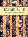 Just Can't Cut It! by Pamela Mostek