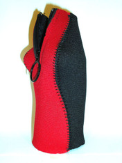 Bottle Koozie ~ Red/Black ~ 22105