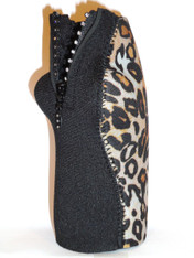 Bottle Koozie ~ Safari Cheetah Diamonds ~ 22414