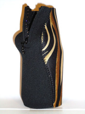 Bottle Koozie ~ Safari Tiger Diamonds ~ 22416