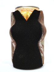 Can Koozie ~ Black/Nature Camo ~ 21213