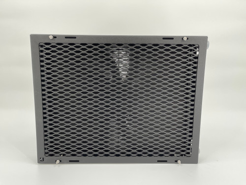 Powder coated aluminum finish
