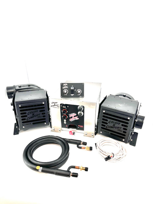 MES MAXX 12L -12 Volt marine split a/c with 2 ICEBOX Evaporators 18k BTU 