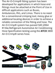 HD Series Replacement Hose Kit 