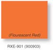 1151 Fluorescent Red Removeable Labels