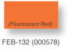 1110 Fluorescent Red Labels