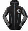 SnowAddiction Black jacket with standard SA Logo