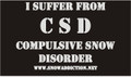 SA - LS TEE- CSD - Compulsive Snowmobile Disorder