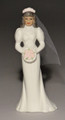 African American Bride Figurine