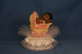 It's a GIRL!  Cake Topper (African American)