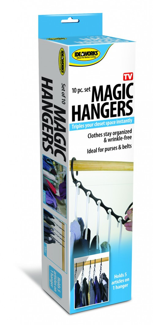 1 Pack Magic Hangers Space Saving Hangers Closet Space Saver