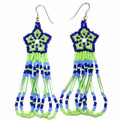 Bright Star - Beaded Earrings