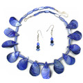 Blue Shell - Necklace Set