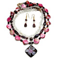 Island Gardenia - Necklace Set