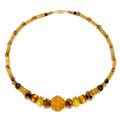 Spun Honey - Beaded Necklace