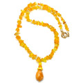 Citrus Drop - Beaded Necklace