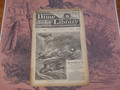 1890 BEADLE'S NEW YORK DIME LIBRARY #587 DIME NOVEL STORY PAPER