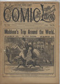 1892 FIVE CENT COMIC LIBRARY #124 COMIC STORY DIME NOVEL STORY PAPER