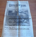 1890 BOYS OF NEW YORK # 780 FRANK TOUSEY DIME NOVEL STORY PAPER