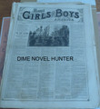 1876 MUNRO'S GIRLS & BOYS OF AMERICA #133 SCARCE STORY PAPER DIME NOVEL