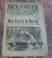  1891 NICK CARTER LIBRARY #11 DIME NOVEL 