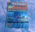 WESTERN WEEKLY #34 BLACK HILLS  ARTHUR WESTBROOK 5 CENT DIME NOVEL