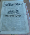 1876 MUNRO'S GIRLS & BOYS OF AMERICA #126 SCARCE STORY PAPER DIME NOVEL