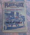  PLUCK AND LUCK #1358  NEW YORK BOWERY FRANK TOUSEY SCARCE DIME NOVEL