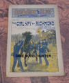 RED, WHITE & BLUE WEEKLY #40 BEVERLY KENNON SECRET SERVICE CIVIL WAR DIME NOVEL
