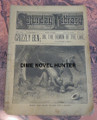1889 SATURDAY LIBRARY #184 DEMON OF THE LAKE SCARCE DIME NOVEL STORY PAPER
