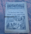 1895 OLD CAP COLLIER #466 "ADAMS EXPRESS ROBBERS' LEAGUE" STORY DIME NOVEL 